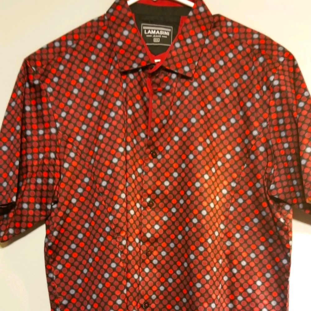 Trendy Men's Short Sleeve Shirt